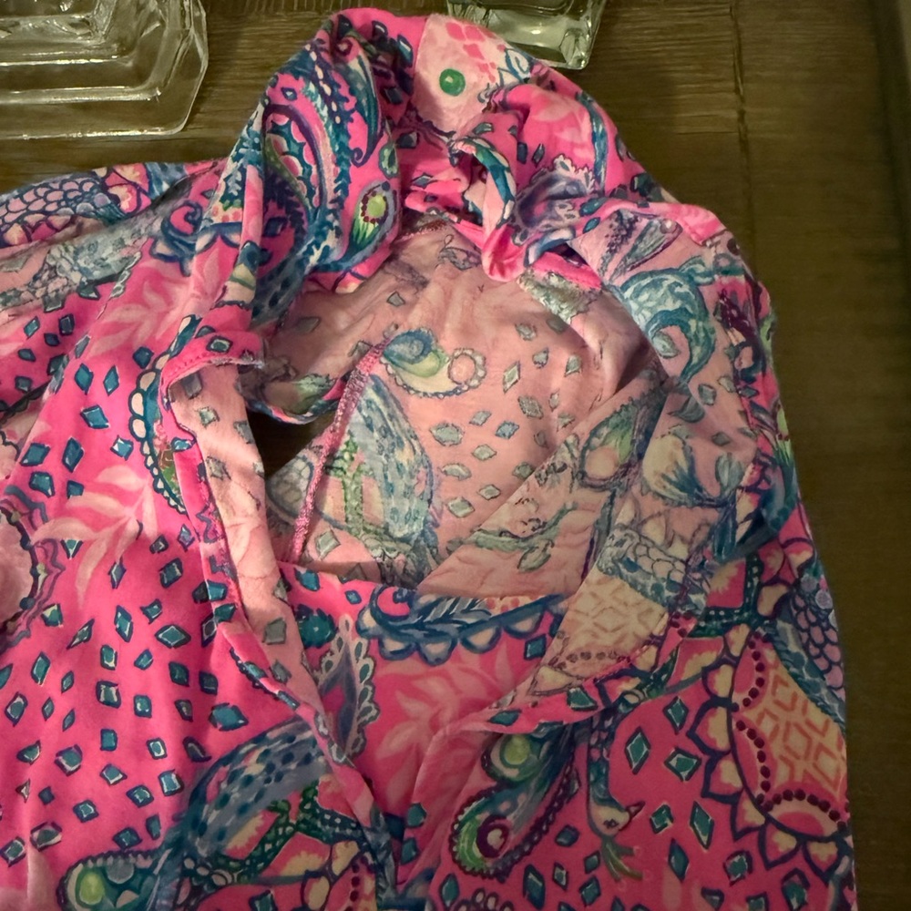 Lilly Pulitzer Ruffle Top - Picture 5 of 5